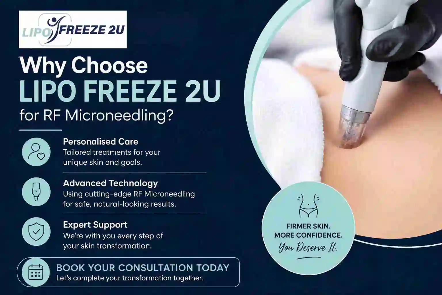 Why Choose LIPO FREEZE 2U for RF Microneedling Reading?