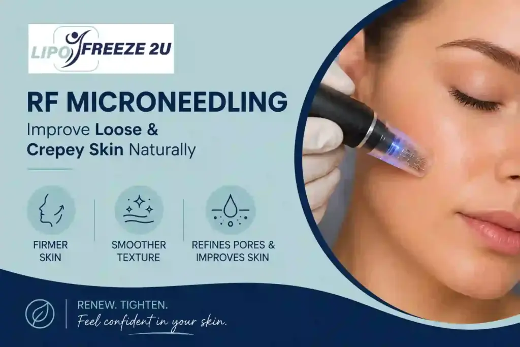 Can RF Microneedling Help Improve Loose and Crepey Skin Reading?